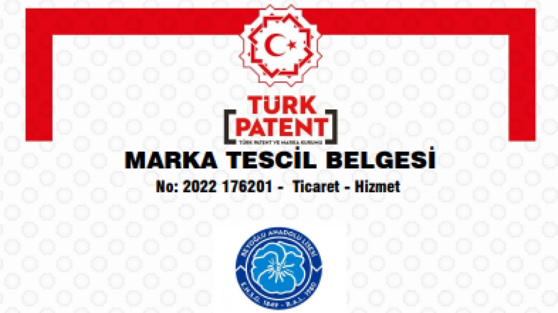Logomuz Türk Patent ve Marka Kurumunca Tescillendi.